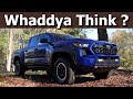 We got our hands on the new Tacoma! Whaddya Think? - Review