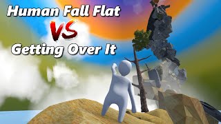 Getting Over It In Human Fall Flat