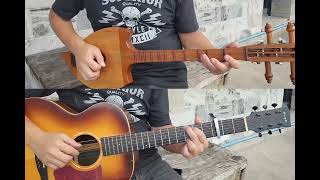 เพลงที่สามจากซ้ายมือ, เบื๊อก(Cover) Intro ซึง Guitar Capo 3, Key G