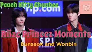 Riize Princez/Seokbin Moments #5 - Eunseok and Wonbin