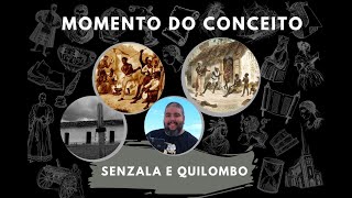 O que quer dizer Senzala e Quilombo?