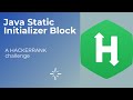 Hackerrank Java Static Initializer Block challenge