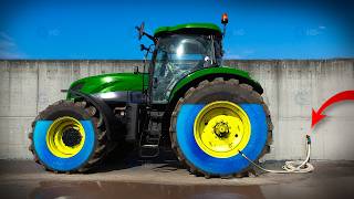 Why Do They Fill TRACTOR Tires with WATER?