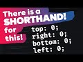 Set the position on all four sides with one CSS property!