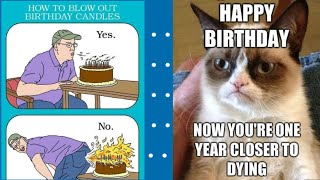 Top 20 Birthday Quotes - Funny Birthday Wishes for Friend - Happy Birthday Memes - Birthday Memes 1