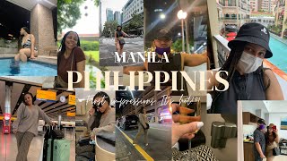 VLOG: My FIRST IMPRESSIONS of Manila! 🥵🇵🇭 | MAKATI CITY, BGC, VENICE MALL #philippines