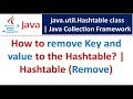 How to remove Key and value to the Hashtable? | Hashtable (Remove)
