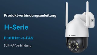 Anleitung zur Hotspot-Verbindung der Jennov H Serie P31 WLAN-Überwachungskamera für den Außenbereich