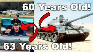 Russia is so desperate, they are flying 63 year old pilots and driving 60 year old tanks