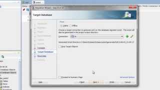 Migration Wizard - Generating Scripts to Create Target Database