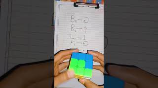 How to solve 3*3 Rubiks cube (in hindi) #ytshorts