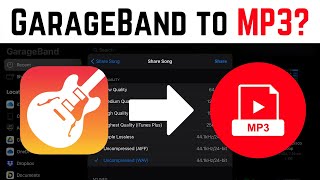 GarageBand to MP3 (iPad/iPhone)