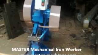 MASTER Mechanical Iron Worker by Machine Tool Traders