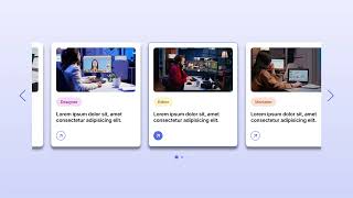 🔥 Responsive Card Slider with HTML, CSS & JavaScript | Easy & Modern UI