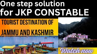 TOURIST DESTINATION OF JAMMU KASHMIR | REVISION SESSION |