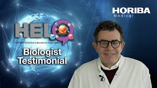 Why I chose HORIBA's automated lab track system HELO Solution – Dr Patrick BELLON