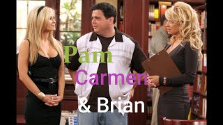 Pam Anderson, Carmen Electra and Brian Scolaro on Stacked