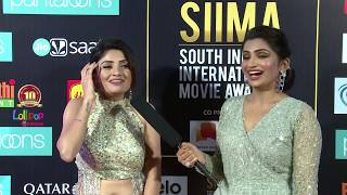 Kannada Beauty Karunya Rao Feel In Love With Heroine Trisha @RedCarpet | SIIMA Awards 2019
