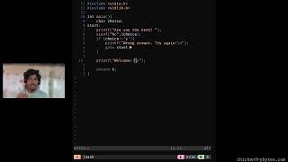 Ep17 Removing Newline Character From Standard Input