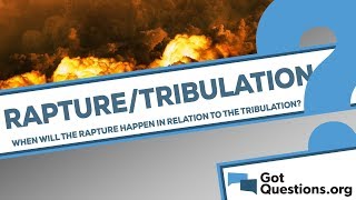 When is the Rapture going to occur in relation to the Tribulation?