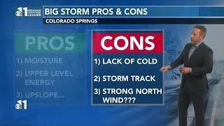 WATCH: 11 News chief meteorologist breaks down what needs to happen for this to be a big storm