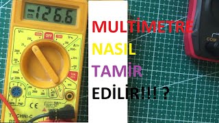 TT T-ECHNI-C Multimetre Tamiri