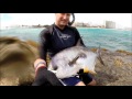 spearfishing cancun. pompano 23 kg. Подводная охота Мексика. Помпано 23 кг.