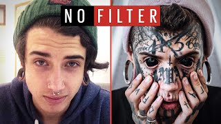 I Regret Tattooing My Entire Face | No Filter | @LADbible
