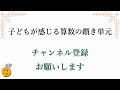 子どもが感じる算数の躓き単元