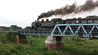 🆕🌾感動の鐵道風景5🌾、🚂🚃🚃🚃SLもおか号上り、益子～北山、小貝川橋染編