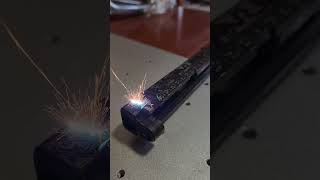 Springfield XD-40 engraving with an SFX 50w JPT fiber laser