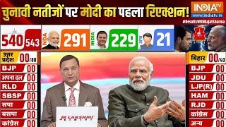 Modi Reaction On Lok Sabha Election Results Live:  चुनावी नतीजों पर मोदी का पहला रिएक्शन | NDA
