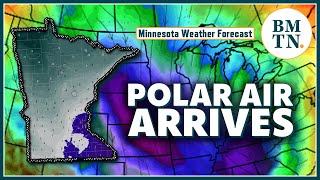 Arctic air settles in, possible snow this weekend