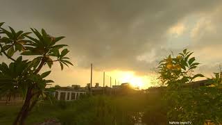 Various sunset time lapse clips at Bangna Bangkok Thailand รวมคลิปไทม์แลปส์พระอาทิตย์ตก