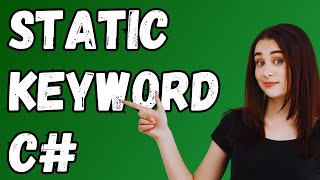 Static Keyword in C-sharp #tutorial #csharp #programming