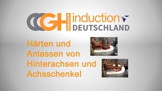 GH-INDUCTION Induktionserwärmungsanlage - Härten und Anlassen von Hinterachsen und Achsschenkel WEB