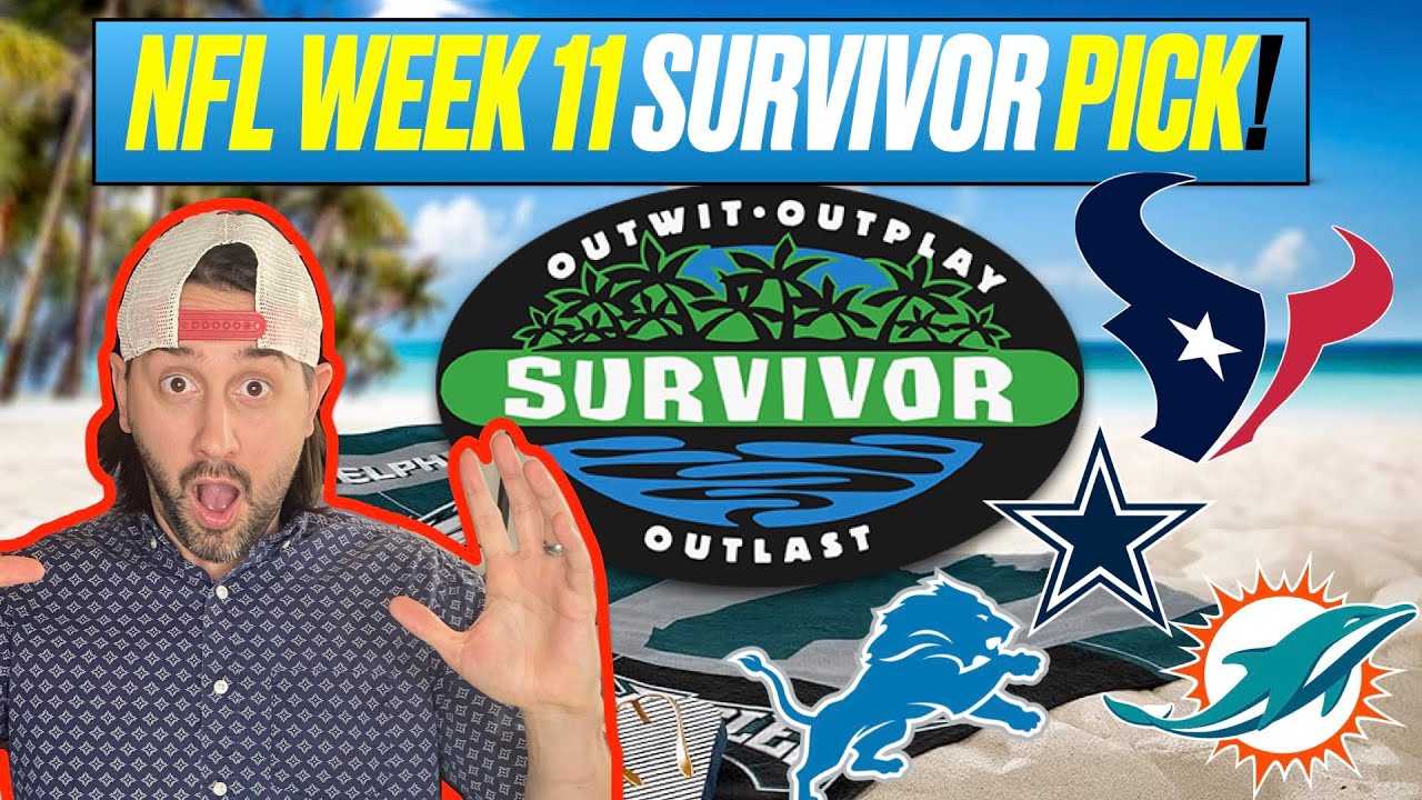 NFL Survivor Pool Pick Week 11 2023 | OUR WINNING STRATEGY| - YouTube