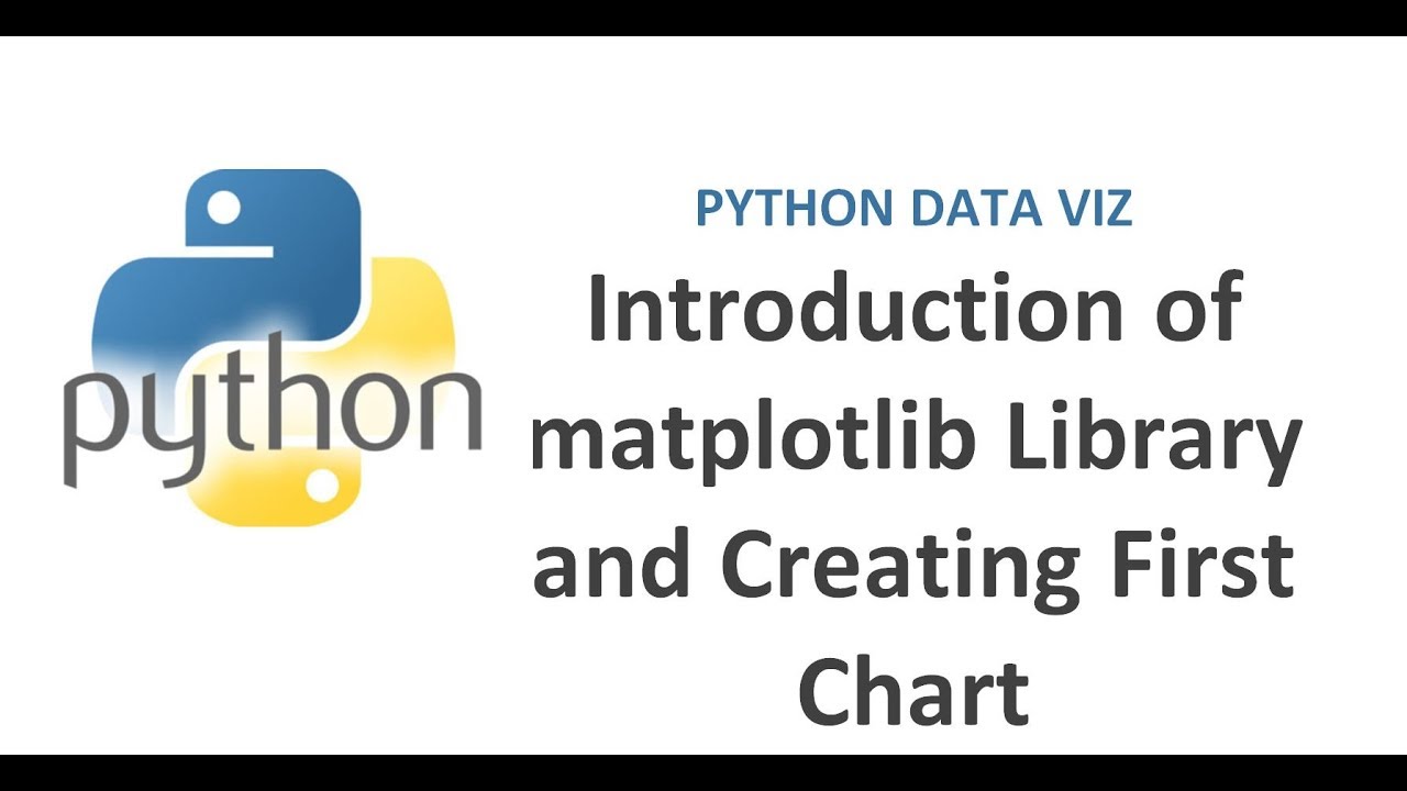 Introduction To Matplotlib Python Library