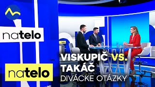 Divácke otázky - Richard Takáč (Smer-SD) vs. Marián Viskupič (SaS) | Na telo