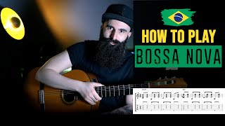 How to play BOSSA NOVA Guitar - The Basics