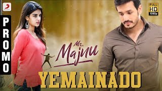 Mr. Majnu - Yemainado Song Promo (Telugu) | Akhil Akkineni | BVSN Prasad | Thaman S | Venky Atluri