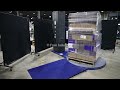 lantech q300 semi auto stretch wrapper demonstration