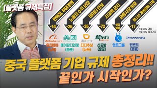 [플랫폼 규제특집] 중국 플랫폼 기업 규제 총정리!! 끝인가 시작인가? (전병서 소장)