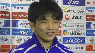 2019年天皇杯全日本選手権優勝インタビューFS70