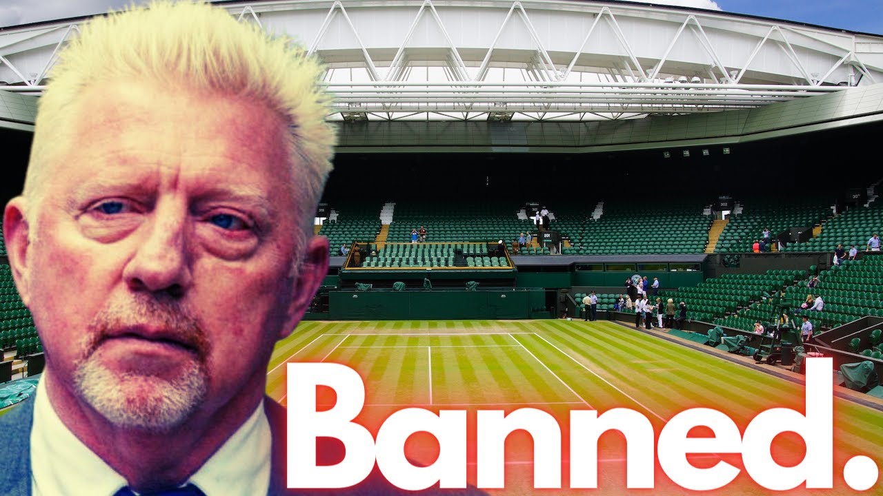 Boris Becker Banned From Wimbledon: A Tale Of Triumph & Turmoil - YouTube