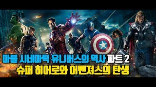 마블 시네마틱 유니버스(MCU)의 역사 파트2 (슈퍼 히어로와 어벤져스의 탄생)