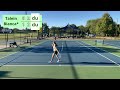 3.0 vs 3.0 women s tennis full game live commentary