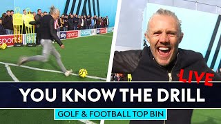 Football and Golf Top Bin Challenge! | You Know The Drill LIVE | Bullard, Seaman & Fitzpatrick
