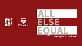 Introducing All Else Equal: Making better decisions