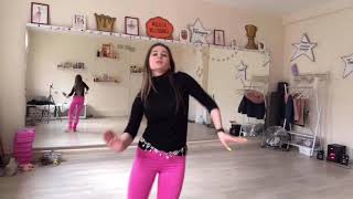 Warmup khaliji: workout, base steps and movements | Belly dance